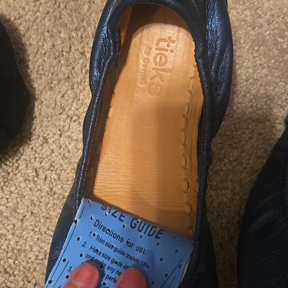 Tieks Midnight Blue Ballet Flats - Picture 3 of 7